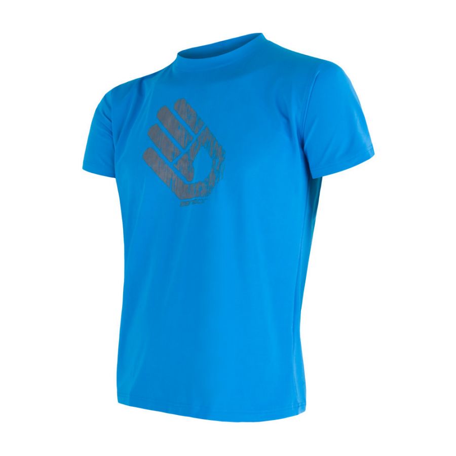 SENSOR COOLMAX FRESH PT HAND tricou maneca scurta barbati(albastru)