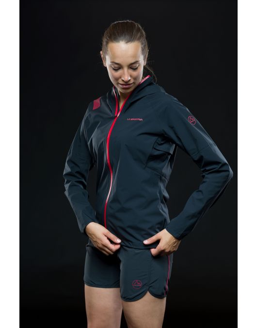 Női Futókabát LaSportiva Mountain running Run Jkt