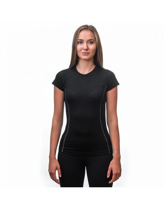 Tricou femei SENSOR MERINO ACTIVE black