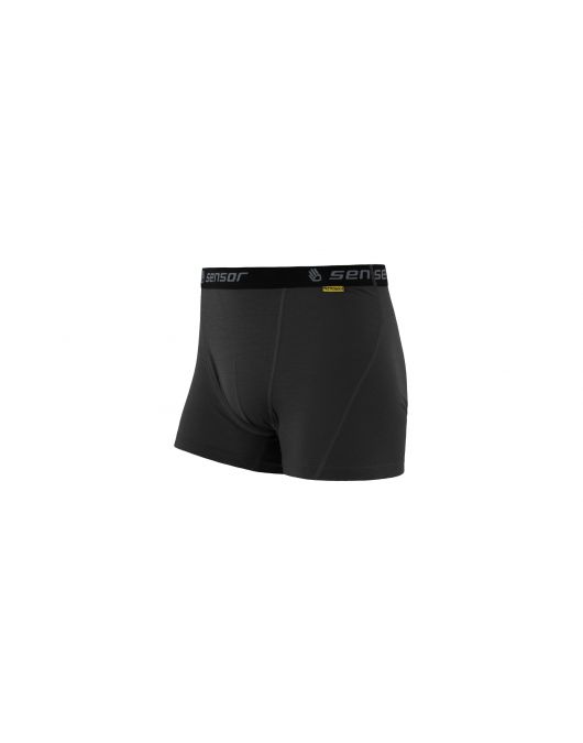 Boxeri barbati SENSOR MERINO ACTIVE black