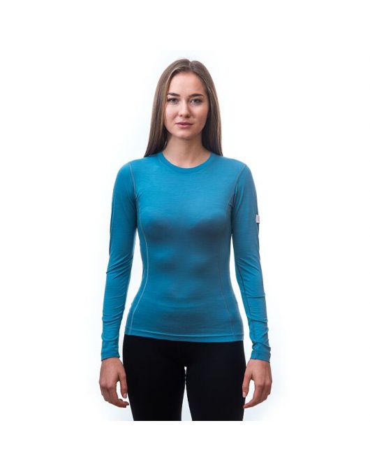 Bluza femei SENSOR MERINO ACTIVE blue