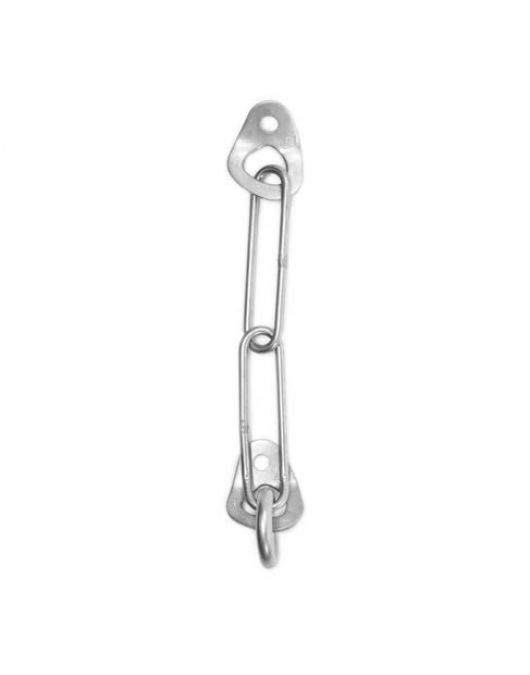 Statie regrupare/asigurare BELAY STATION/DUBLE INFINITY 1R ø10mm din otel zincat, cu inel