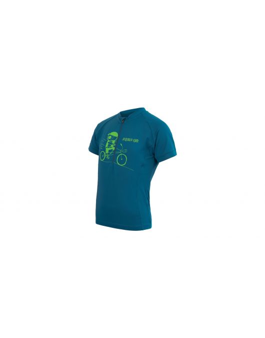 Tricou ciclism copii SENSOR CYCLE JERSEY YOUTH COOLMAX ENTRY