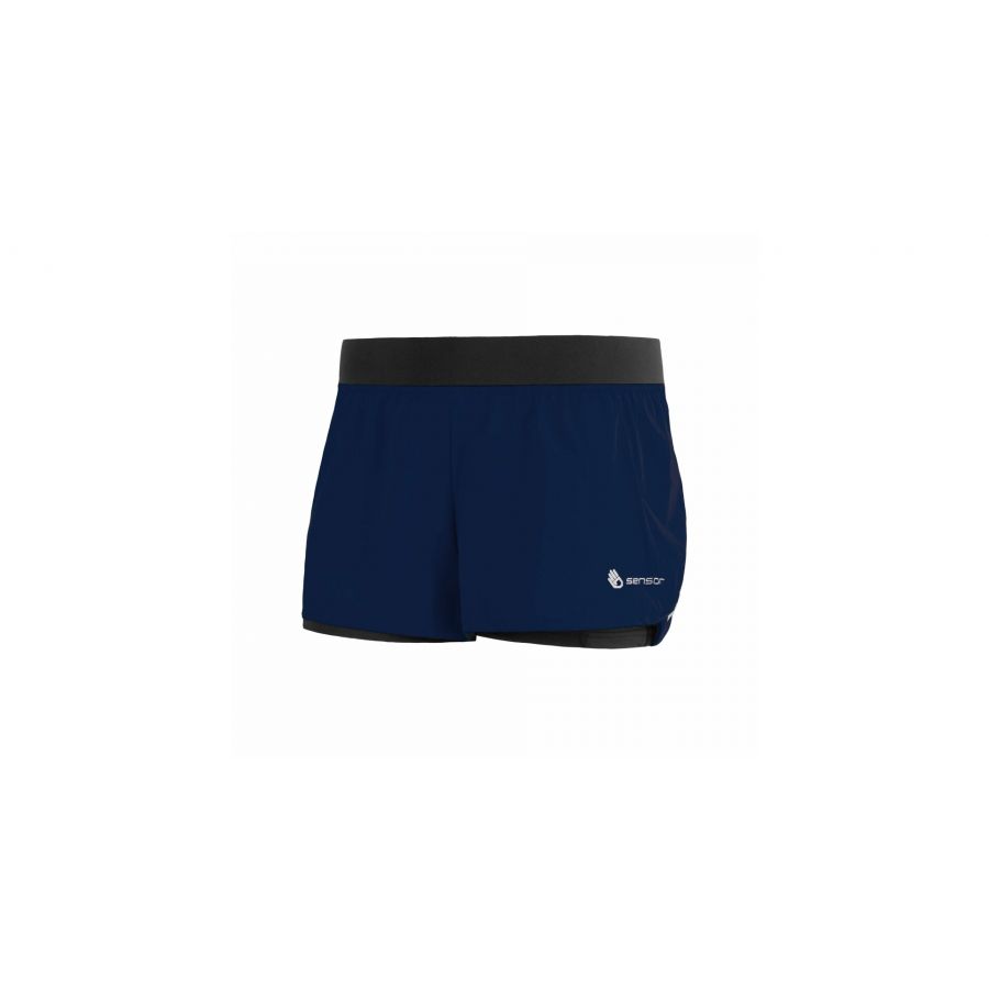 Pantaloni scurti alergare femei SENSOR TRAIL SHORTS