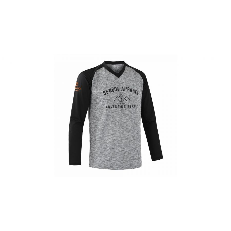 Bluza ciclism barbati SENSOR CYCLE JERSEY LS CHARGER