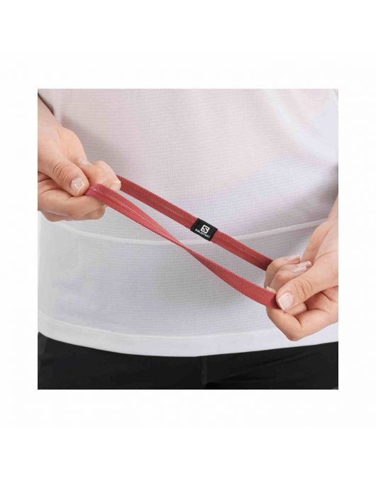 Salomon Bentita Alergare Femei CROSS HAIRWAYS BANDS X2 Rosu/Bej
