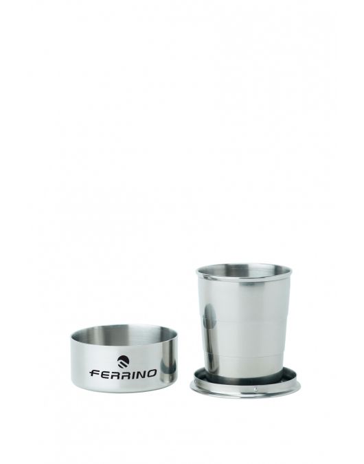 Cana inox pliabila FERRINO STAINLESS STEEL FOLDABLE TUMBLER