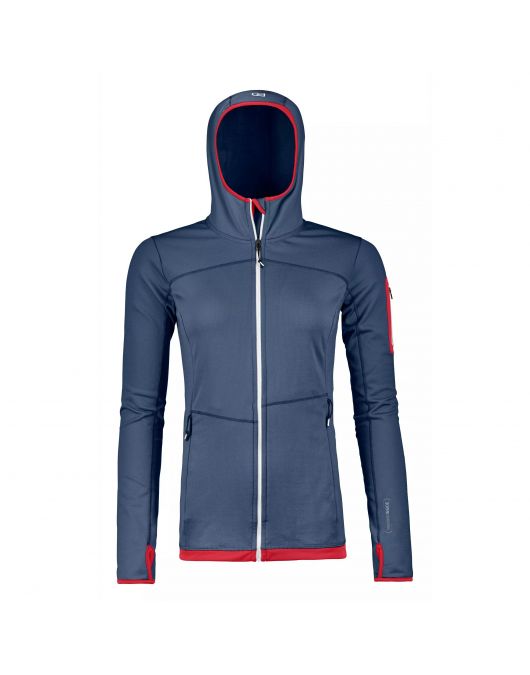 Ortovox Merino Fleece Light Hoody női kapucnis aláöltözet