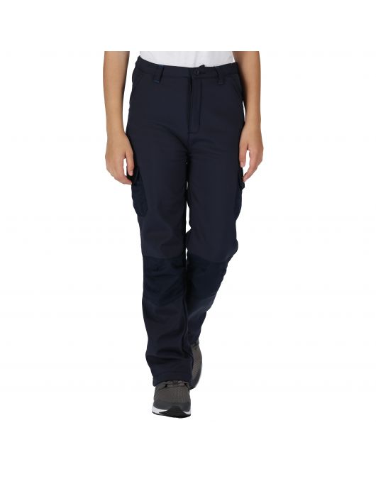 Pantaloni Soft shell drumetie copii Regatta Winter SShell Trs