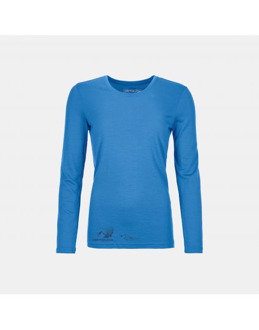 Bluza sport femei ORTOVOX 185 MERINO LOGO SPRAY
