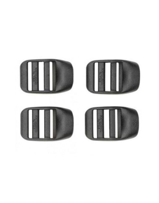 Set 4 catarame FERRINO BUCKLE WITH 3 SLITS 25MM