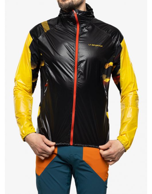 Jacheta alergare barbati La Sportiva Blizzard Windbreaker