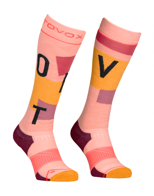 Ciorapi femei ORTOVOX FREERIDE LONG SOCKS COZY Merino