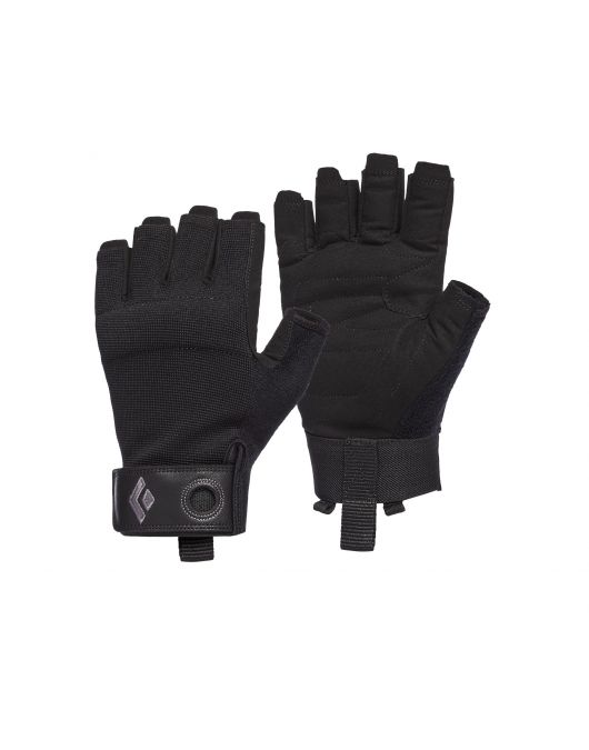 Manusi via ferrata unisex BLACK DIAMOND CRAG HALF-FINGER GLOVES