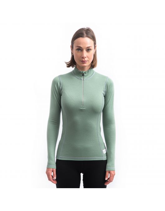 Bluza femei SENSOR MERINO DF HALFZIP