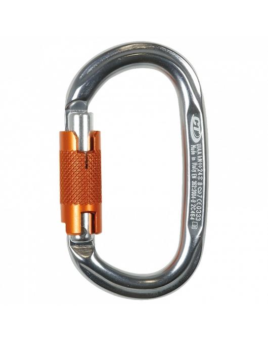 Automata záros ovális karabiner -  Climbing Technology Pillar WG